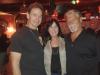 Full Circle bassist Jeff visited w/ Sheila & musician Jack at BJ’s.